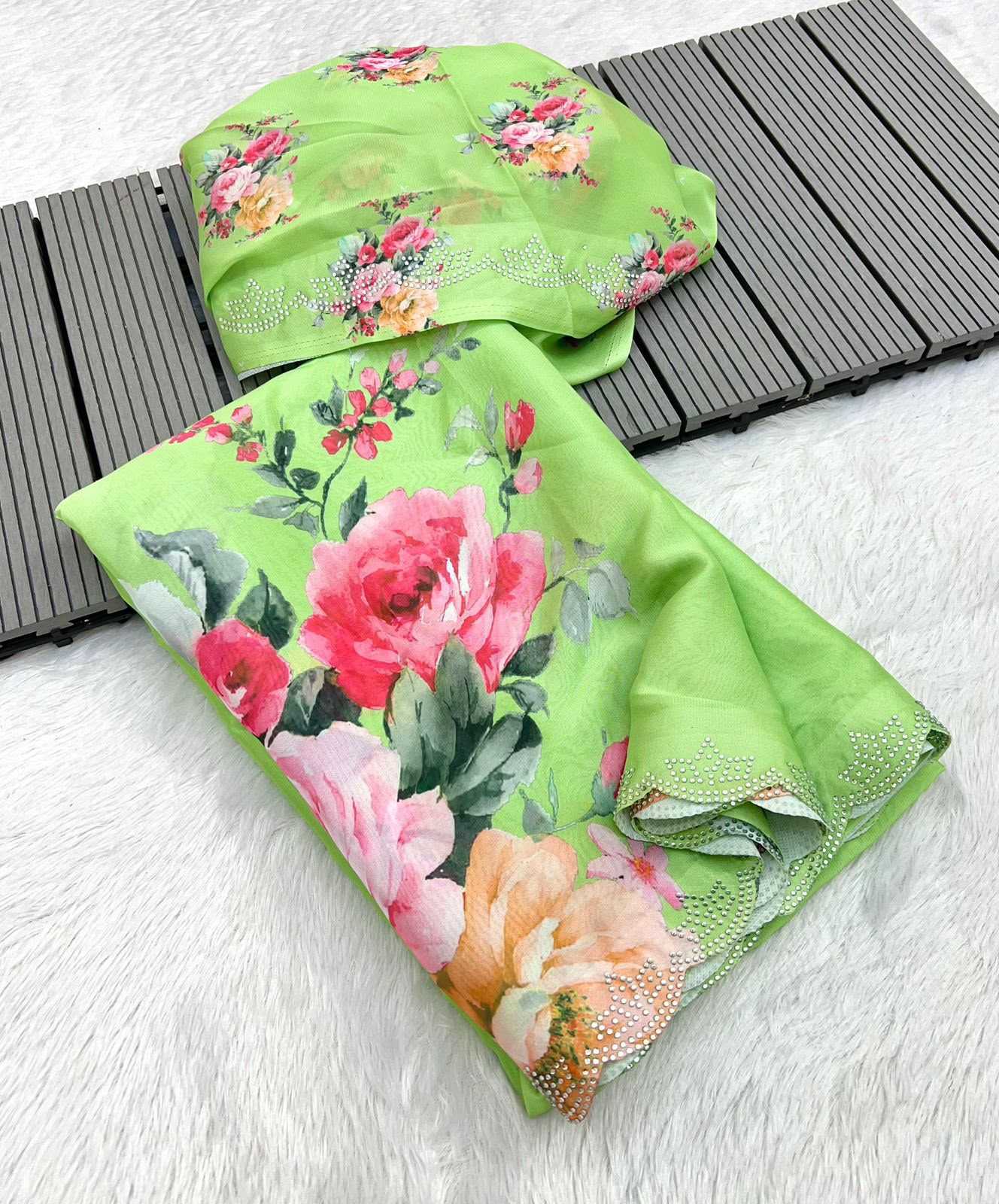 Party Wear Silk Saree