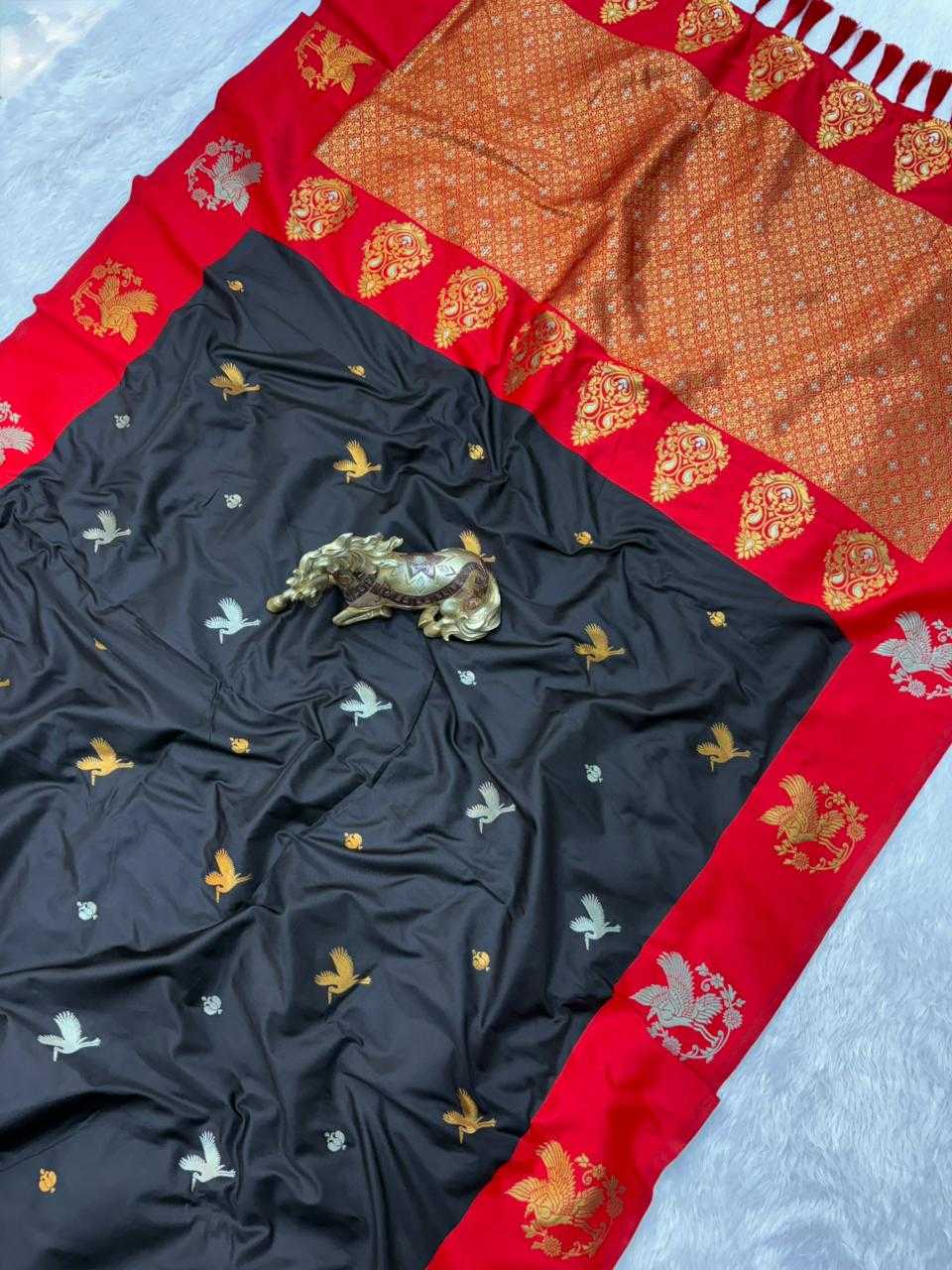 Ayesha Soft Silk Saree in Green