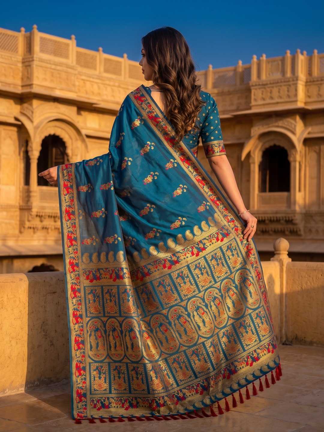 Baluchari Silk Soft Saree