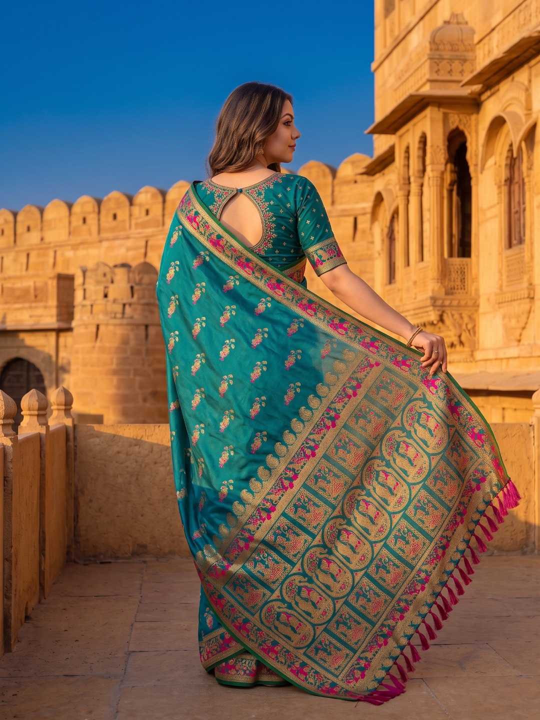 Baluchari Silk Soft Saree
