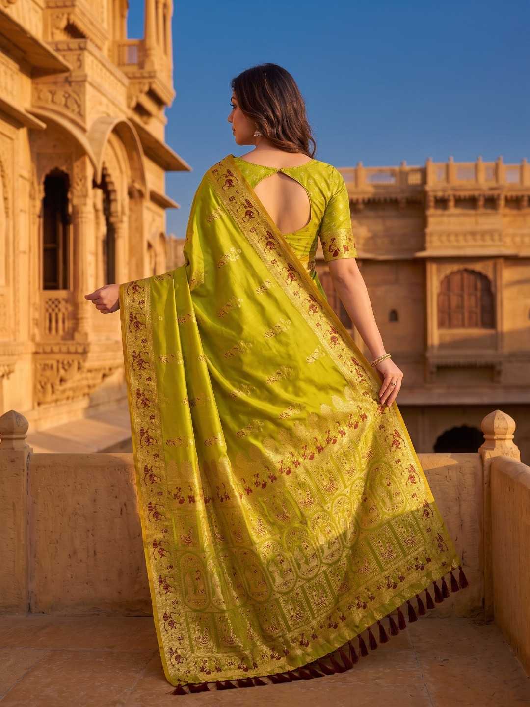 Baluchari Silk Soft Saree