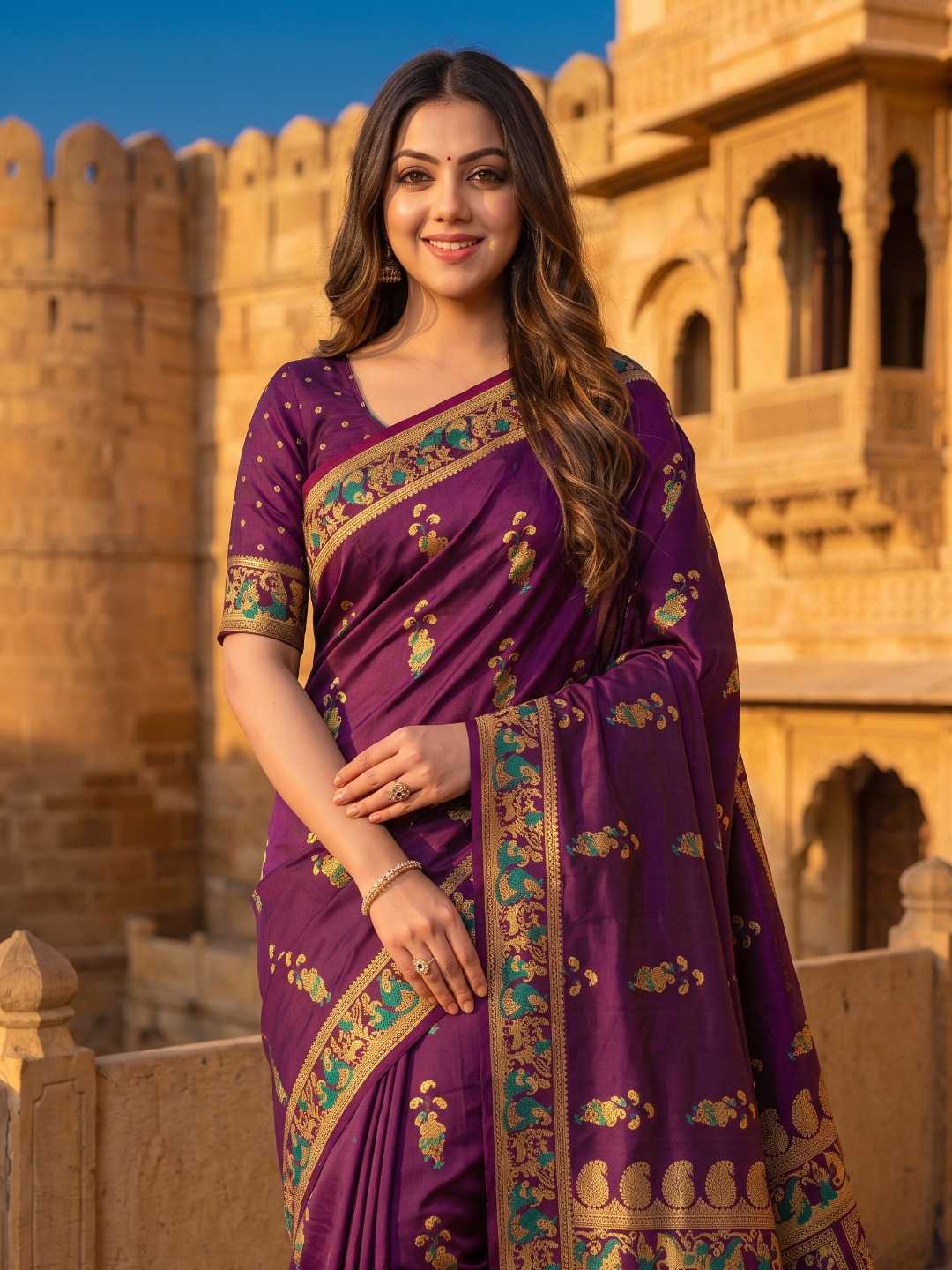 Baluchari Silk Soft Saree