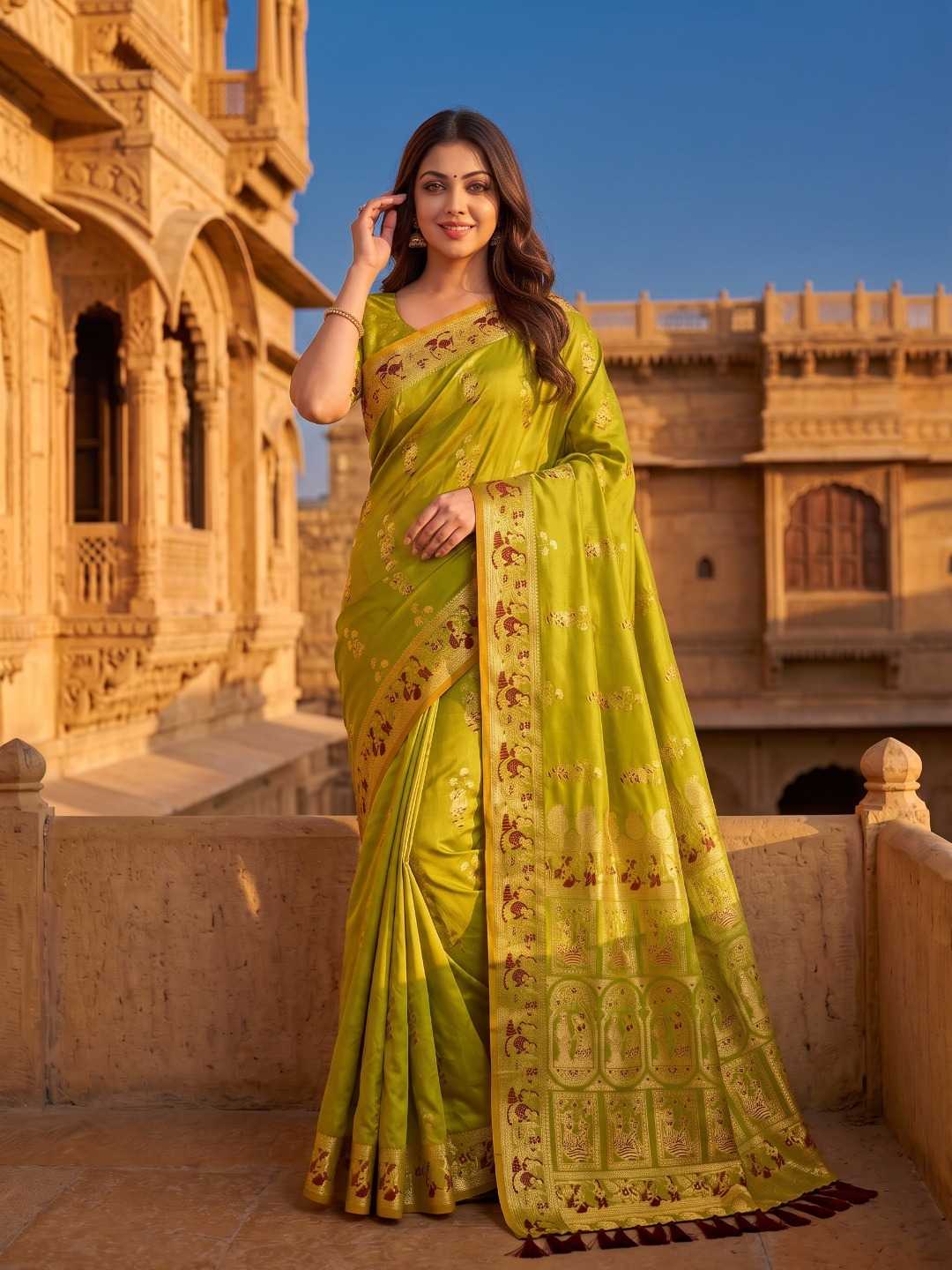 Baluchari Silk Soft Saree