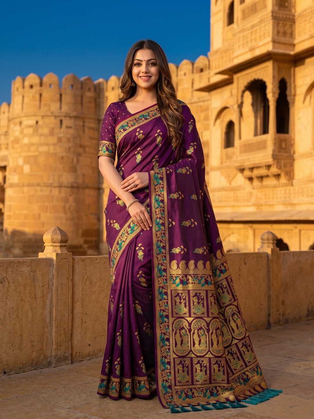 Baluchari Silk Soft Saree
