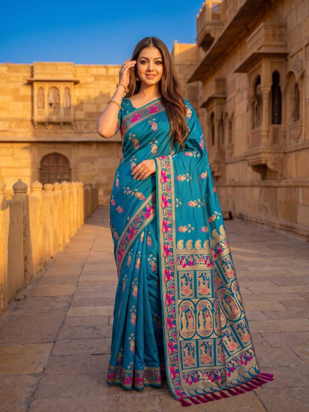 Baluchari Silk Soft Saree