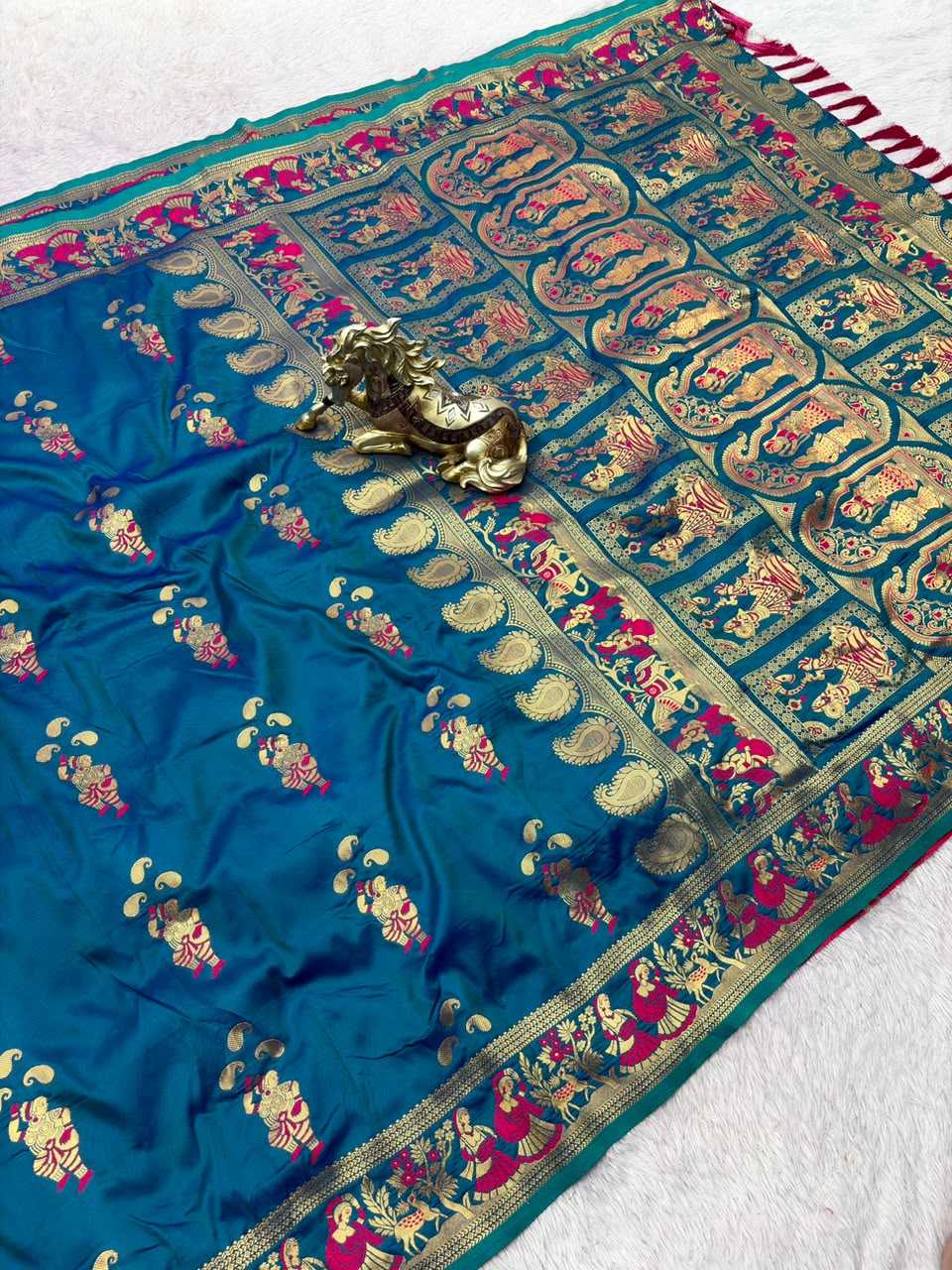 Baluchari Soft Silk Saree