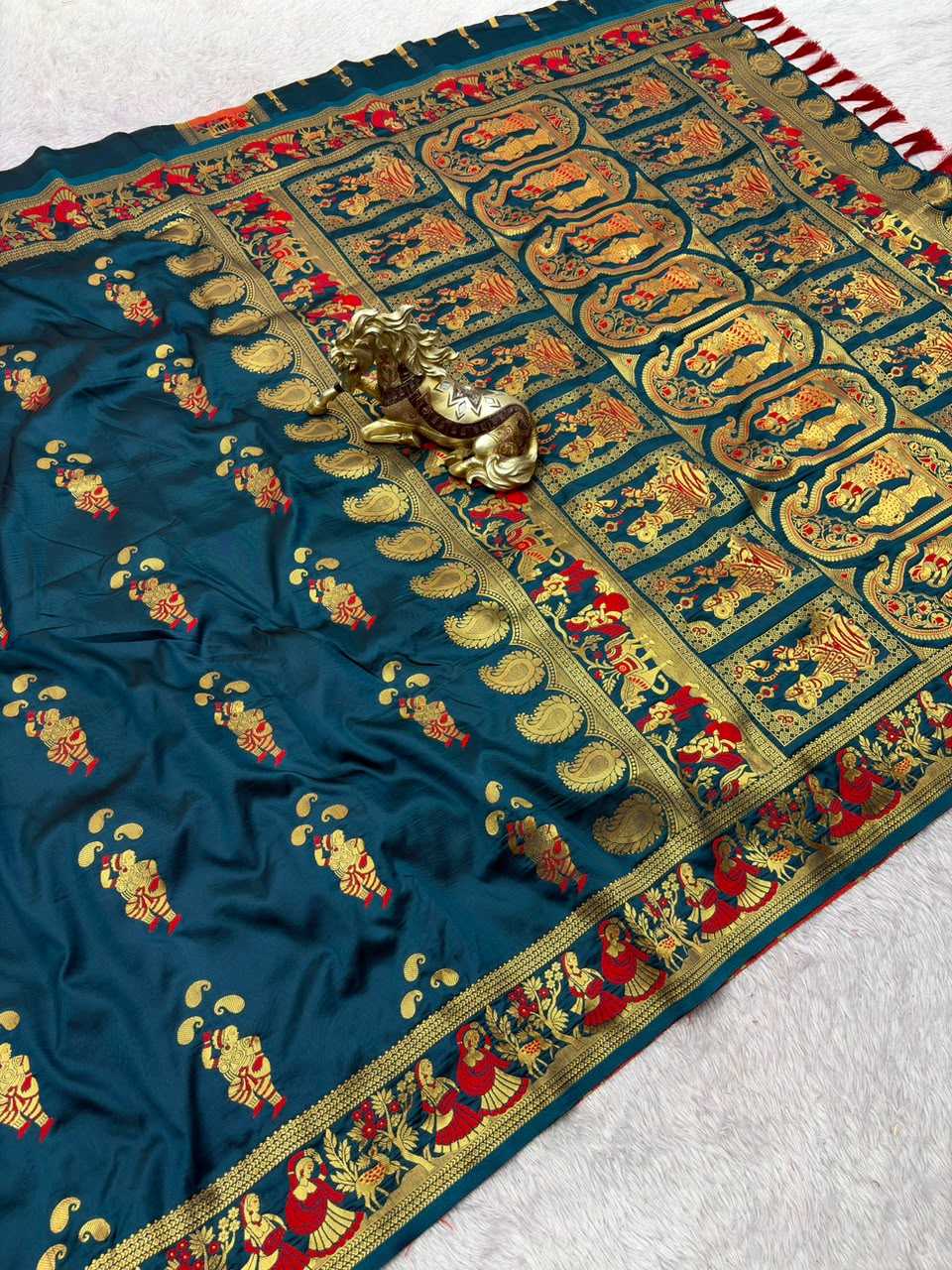 Baluchari Soft Silk Saree