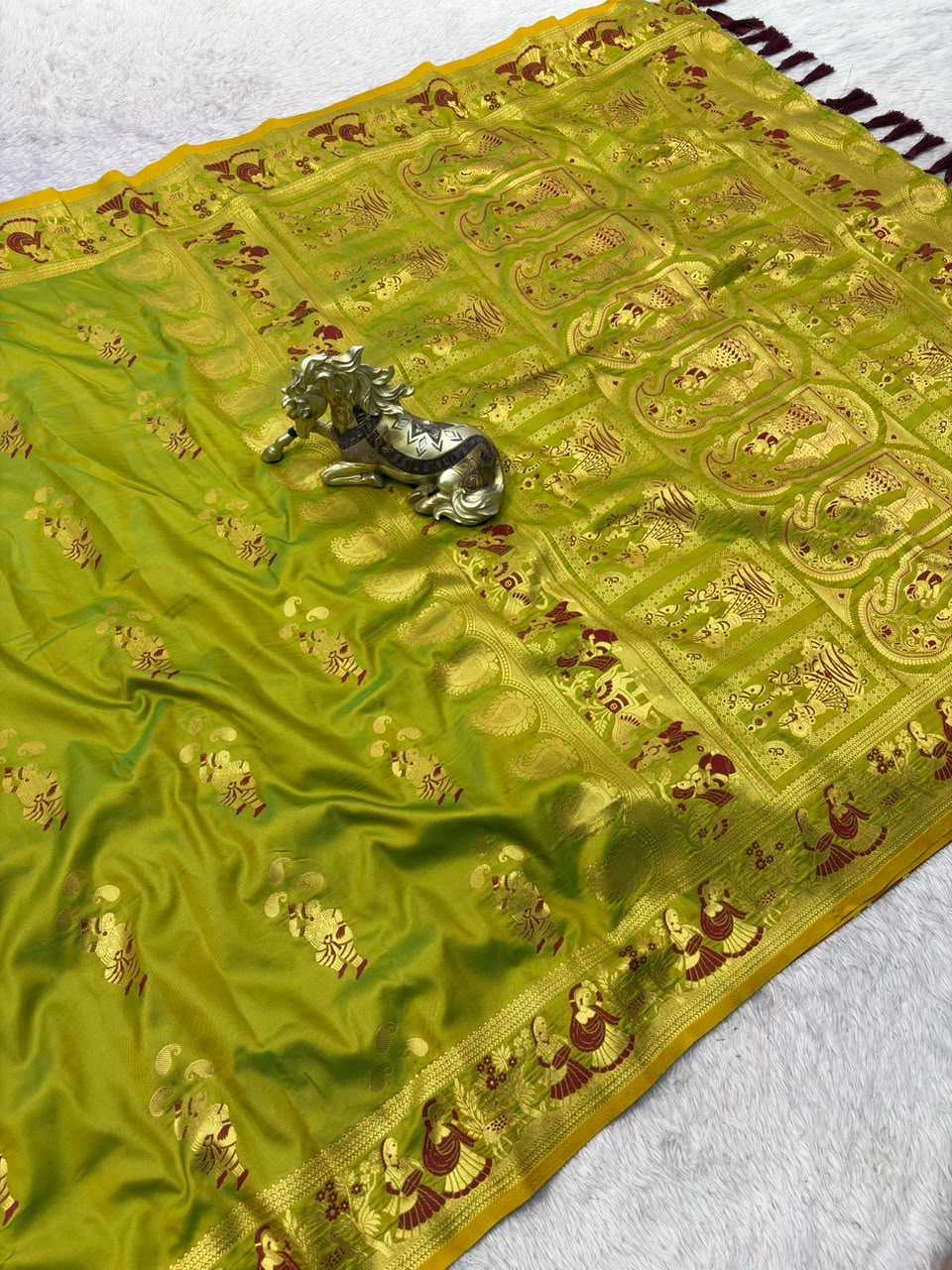 Baluchari Soft Silk Saree