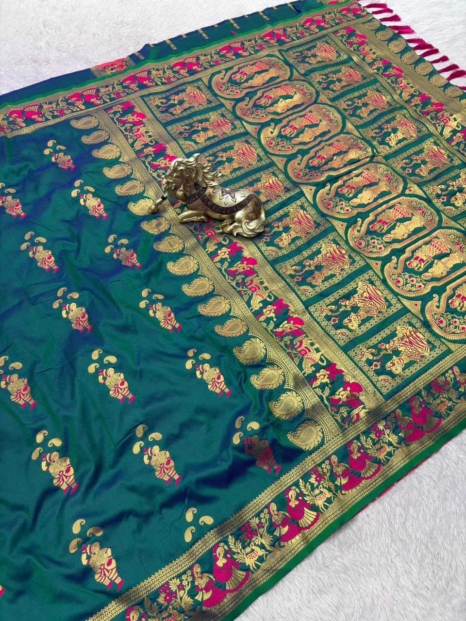 Baluchari Soft Silk Saree