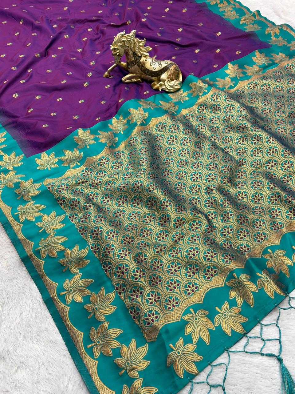Banarasiya Banarasi Soft Silk Saree
