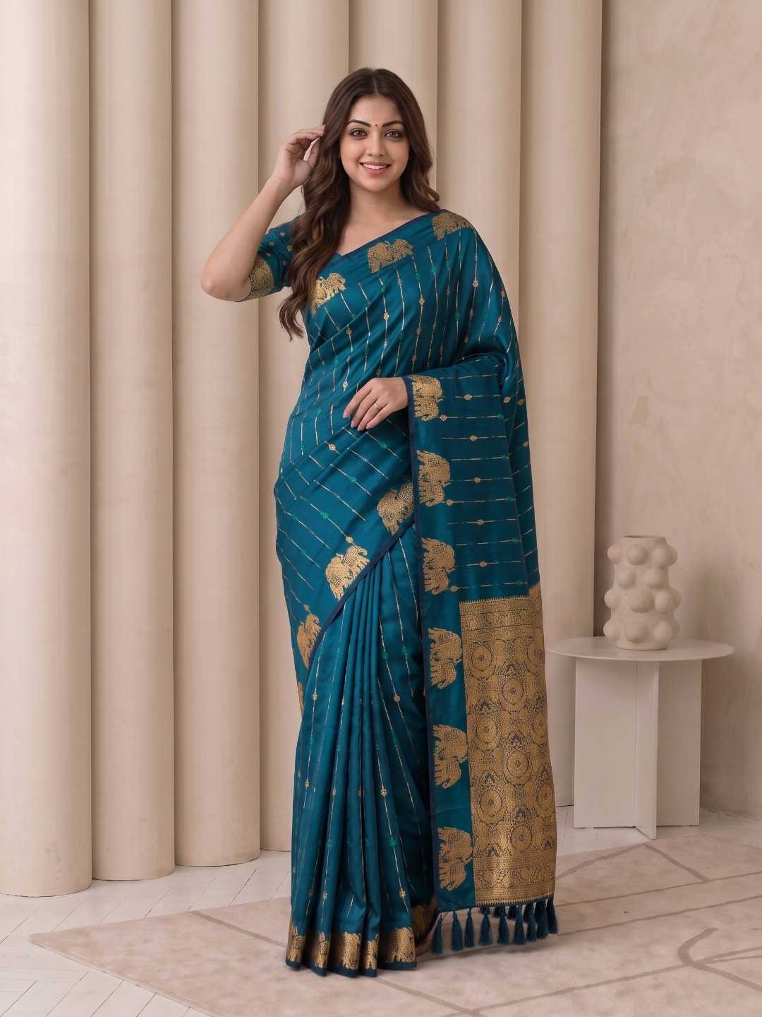 Gajraj Soft Silk Saree
