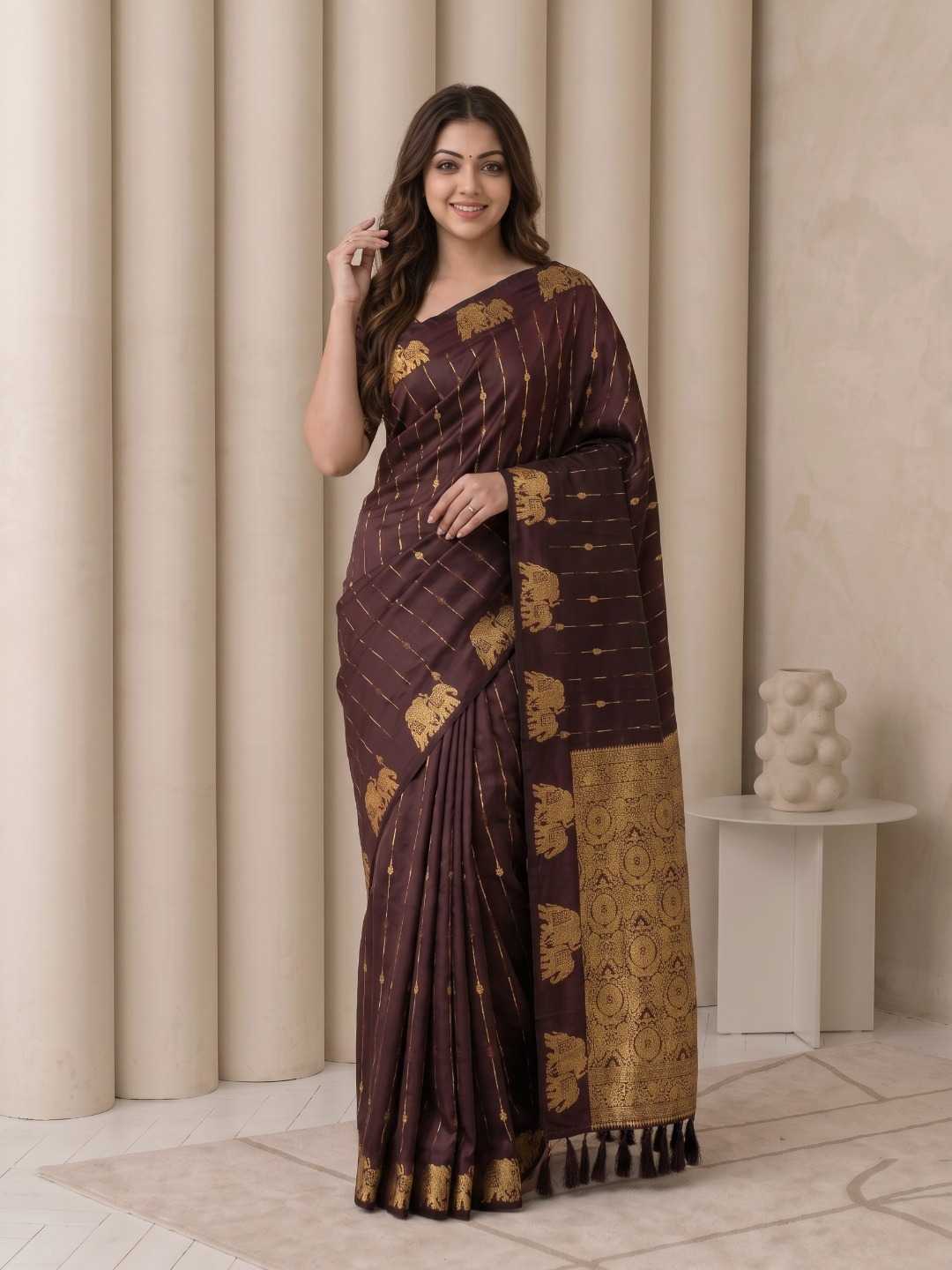 Gajraj Soft Silk Saree