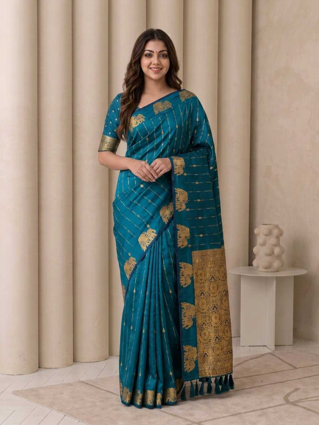 Gajraj Soft Silk Saree
