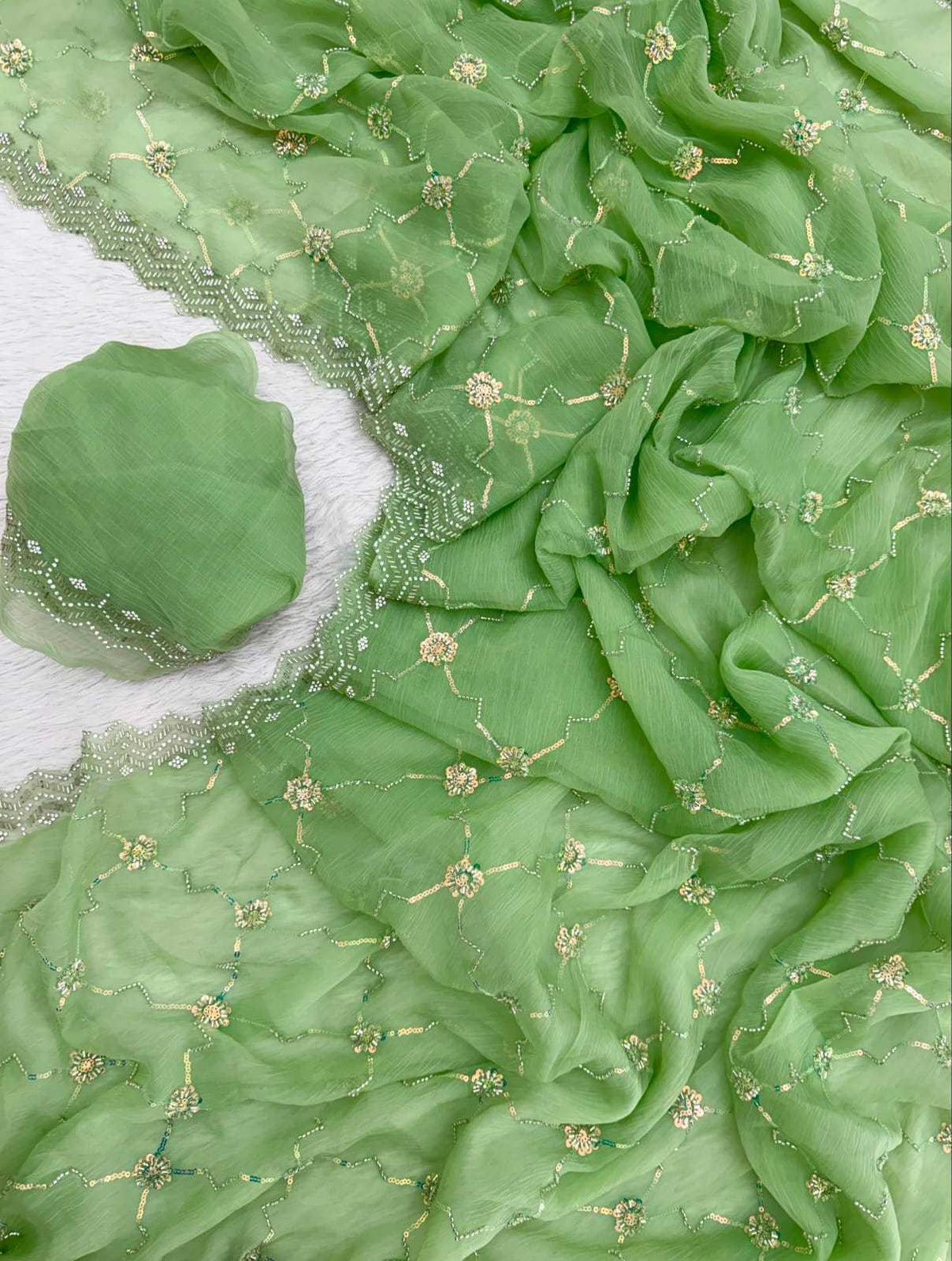 Gauri Chiffon Saree