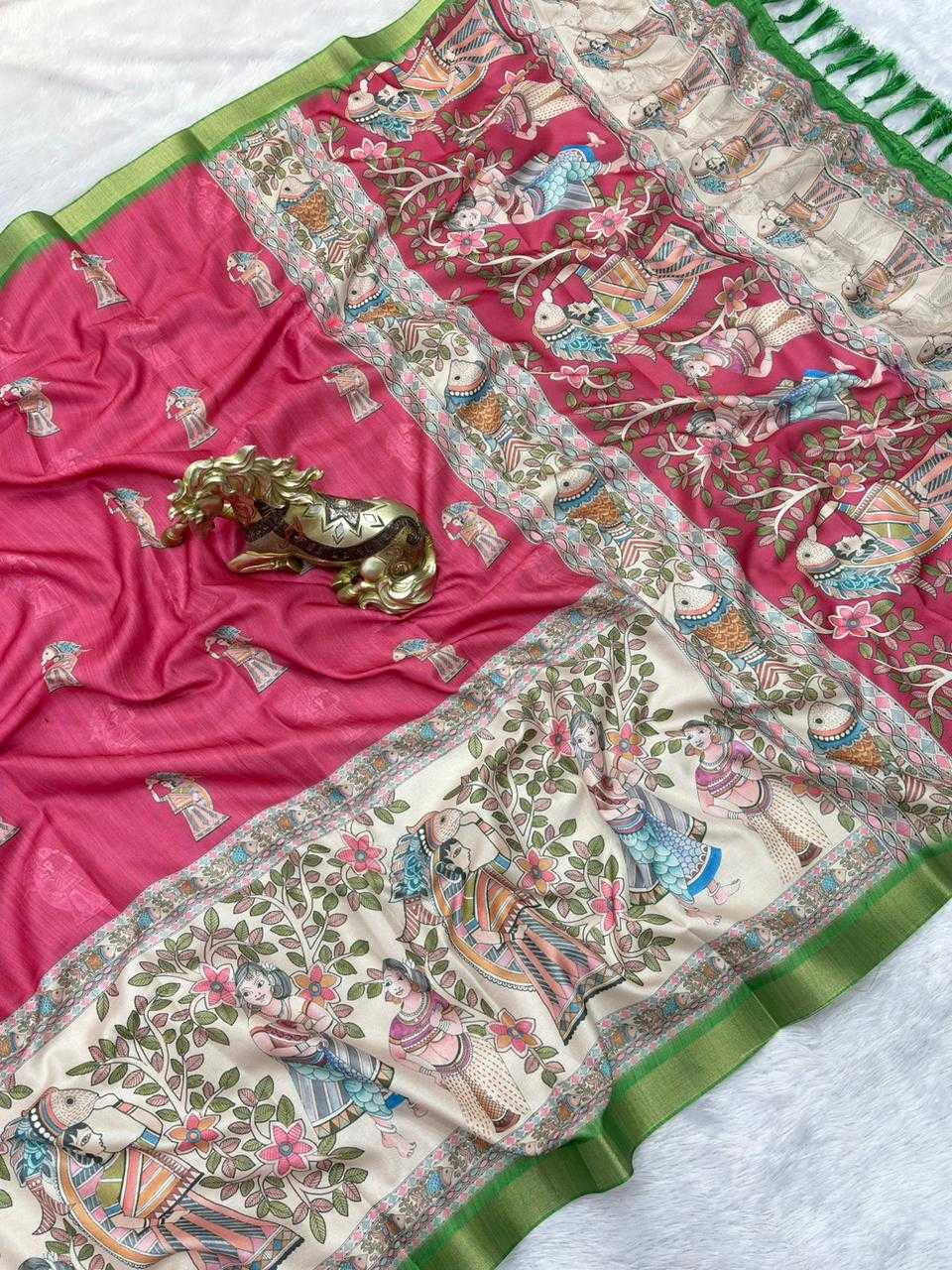 Janvi Soft Silk Saree