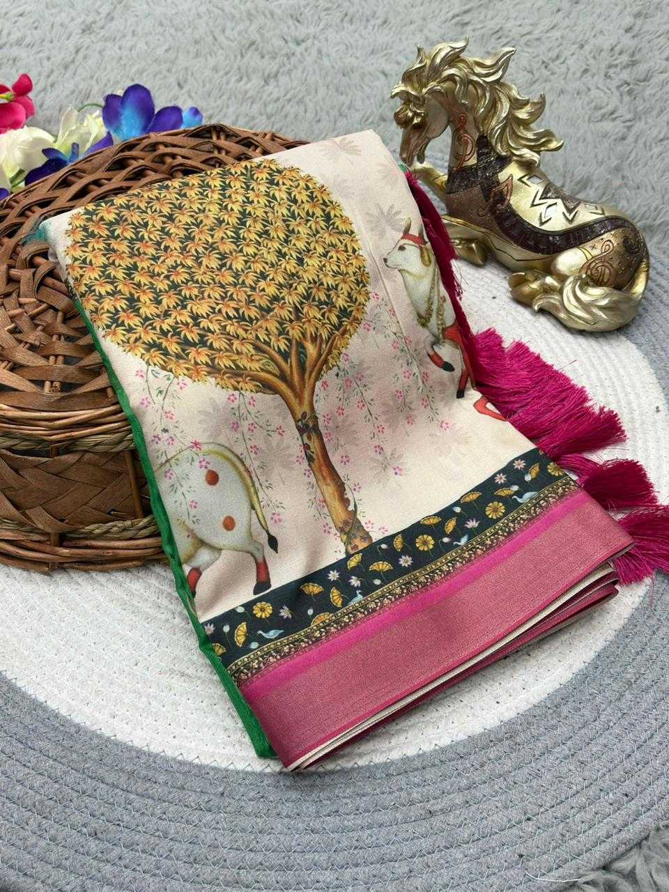 Janvi Soft Silk Saree