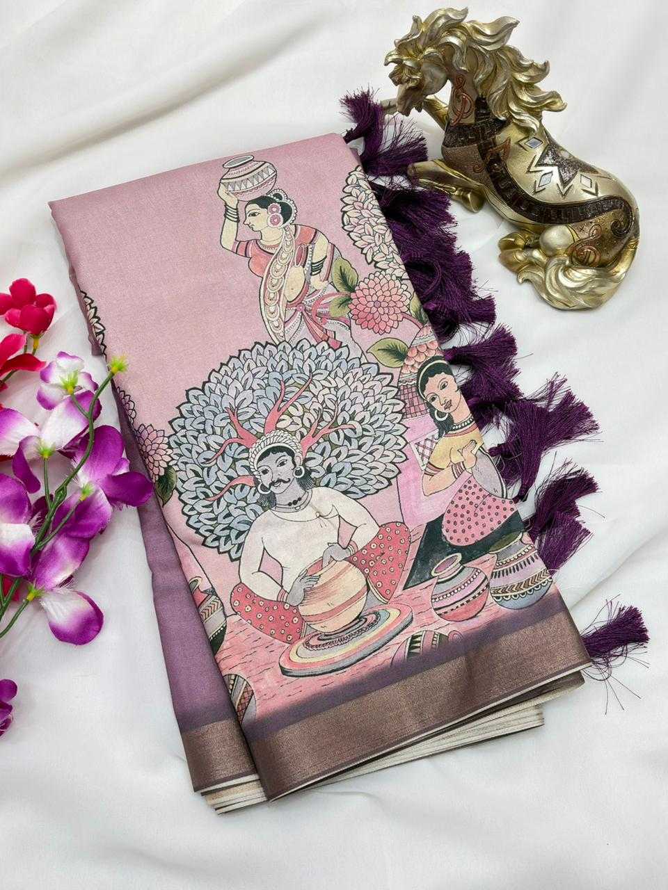 Janvi Soft Silk Saree
