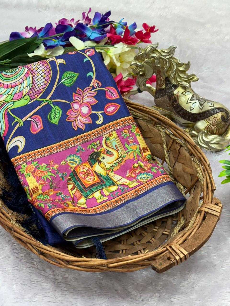Printed Silk Saree