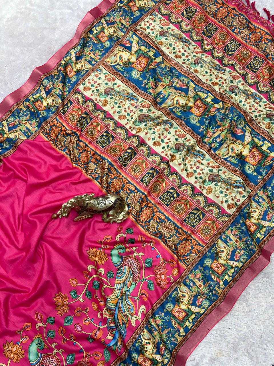 Printed Silk Saree