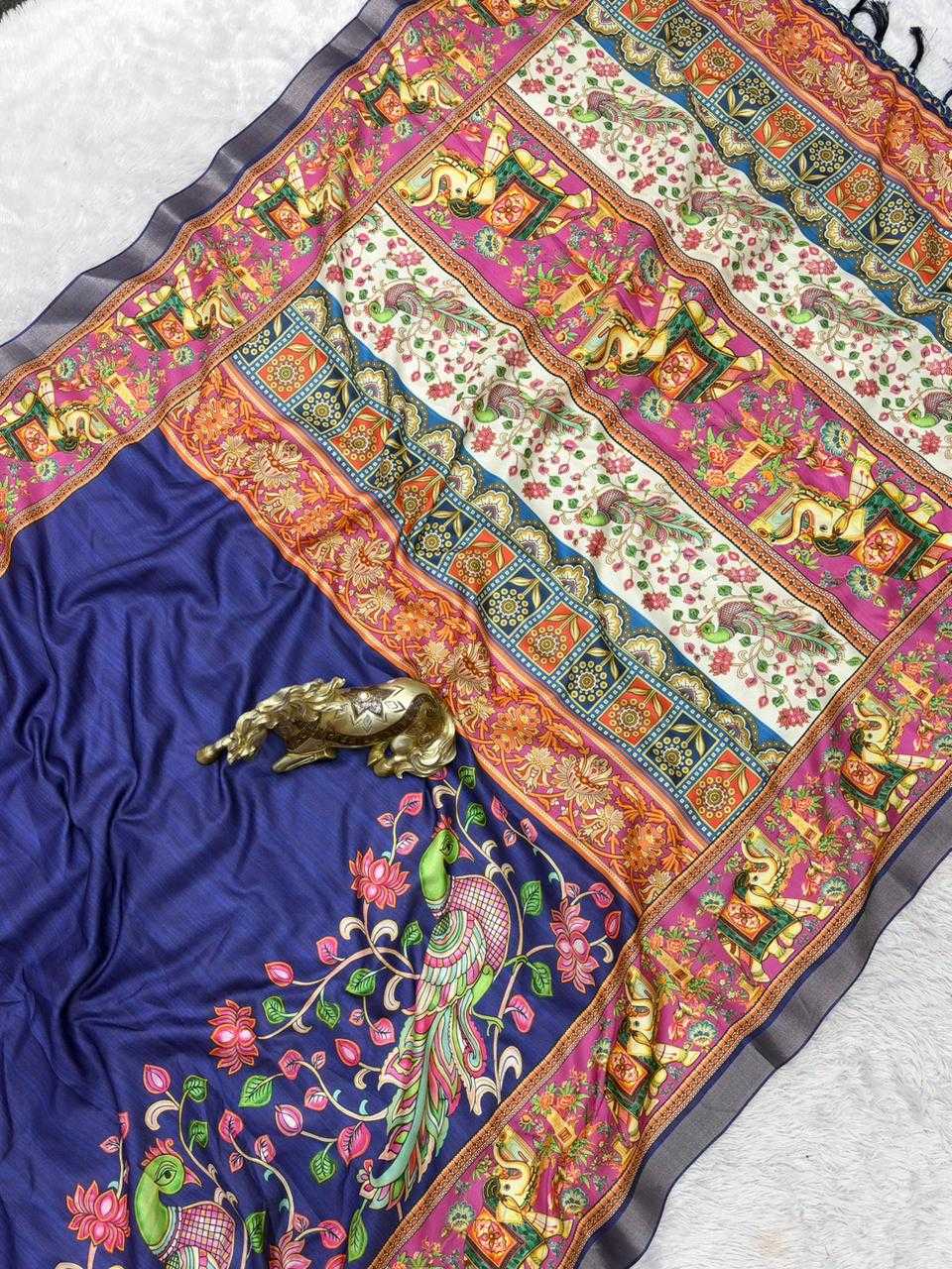 Printed Silk Saree