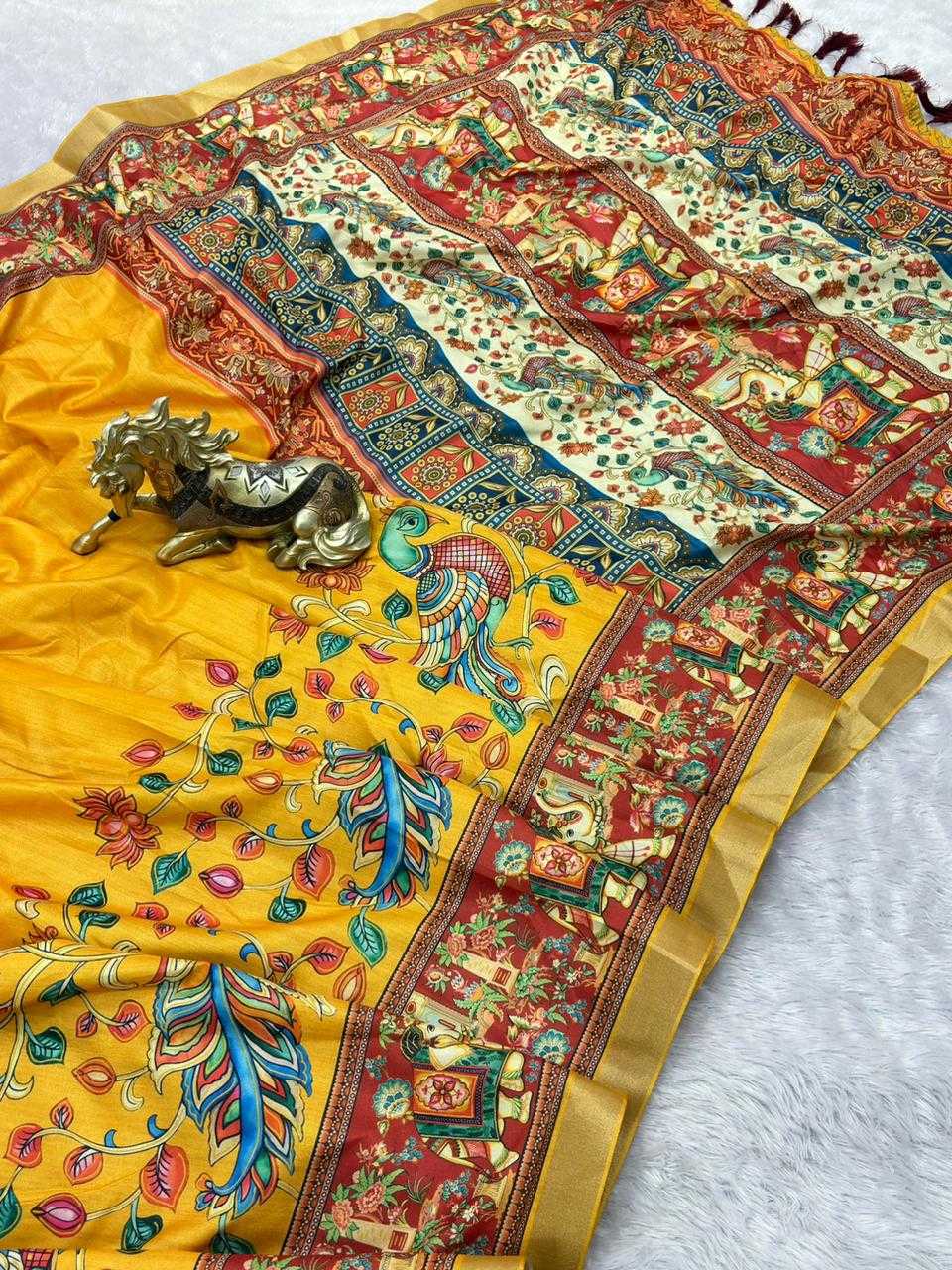 Printed Silk Saree