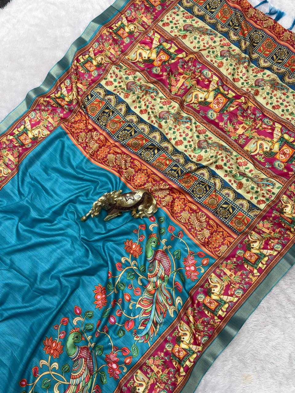 Printed Silk Saree