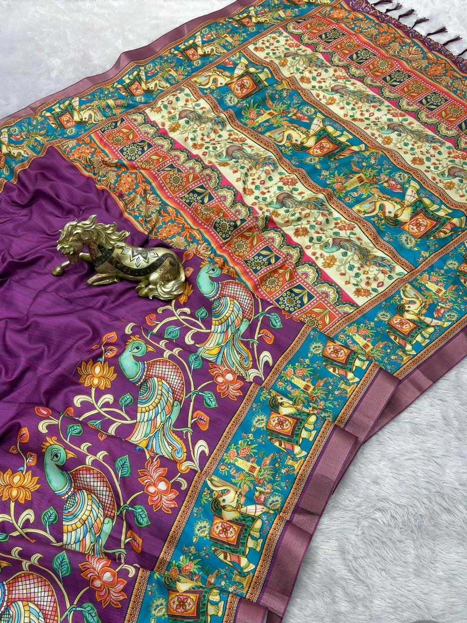 Printed Silk Saree
