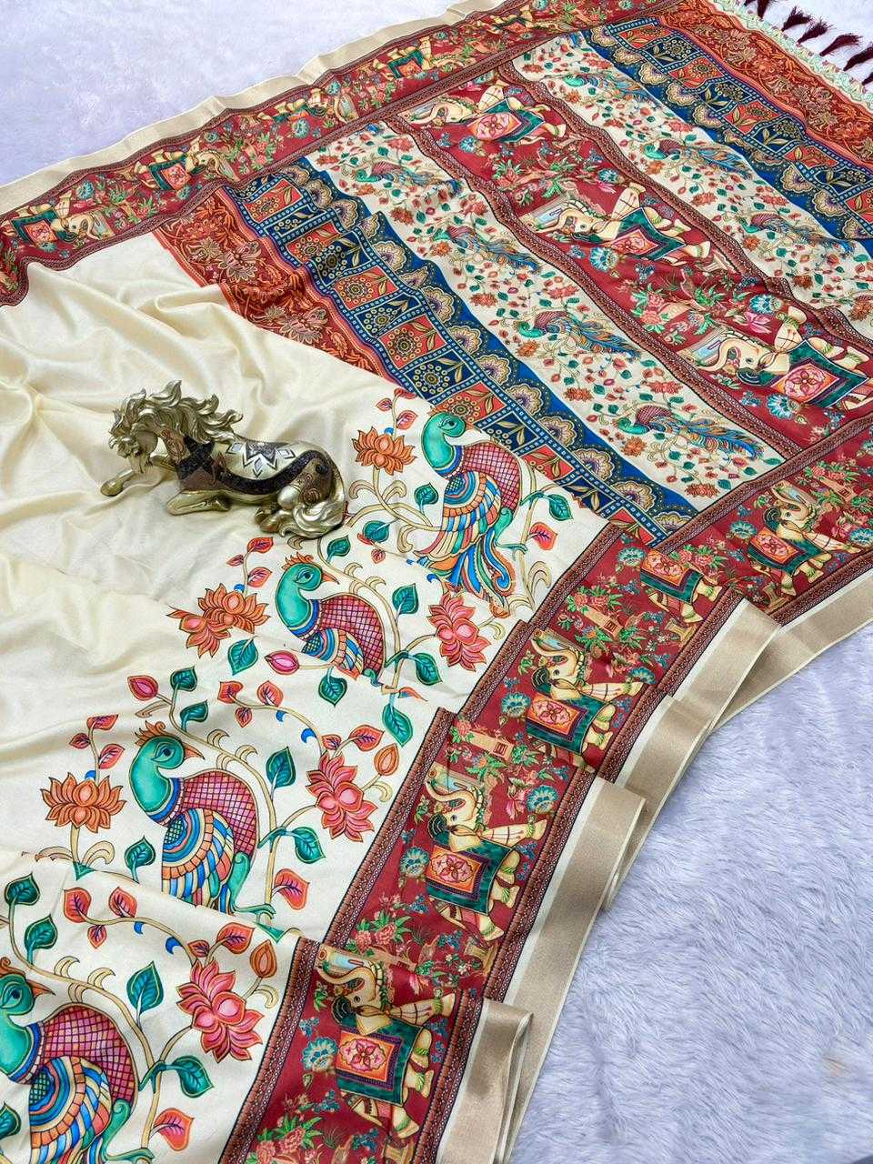 Printed Silk Saree