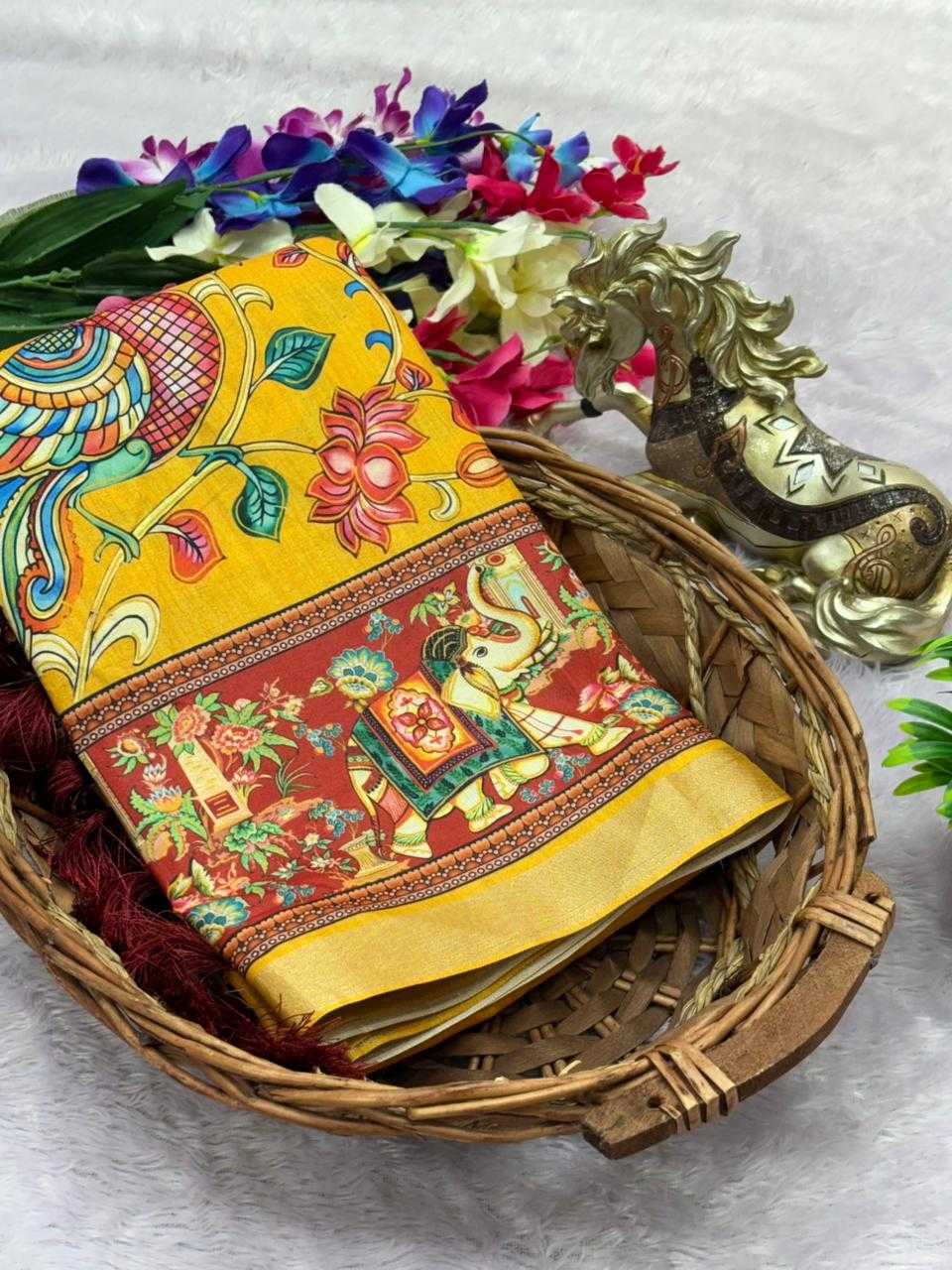 Printed Silk Saree