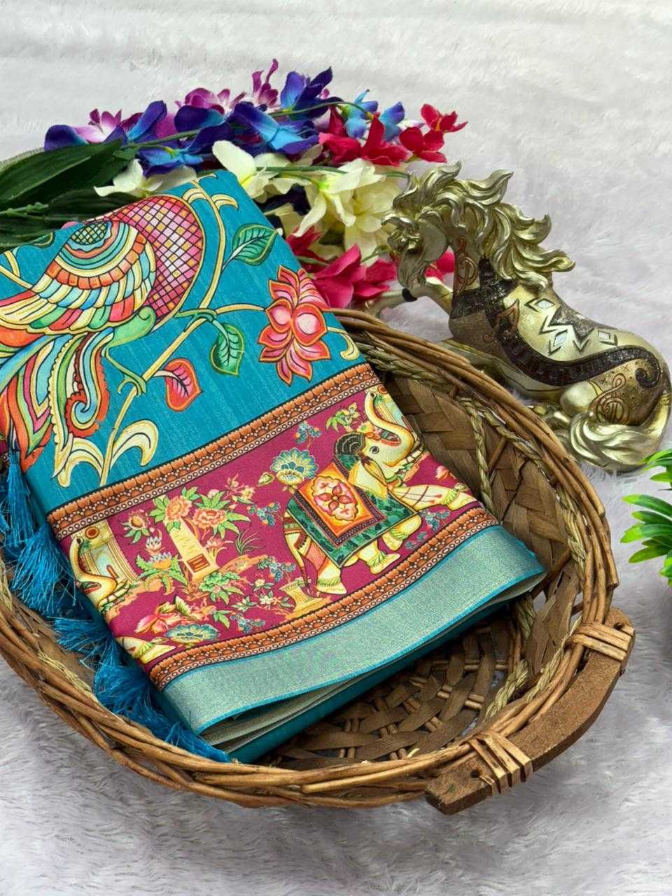 Printed Silk Saree