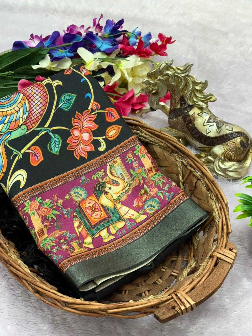 Printed Silk Saree