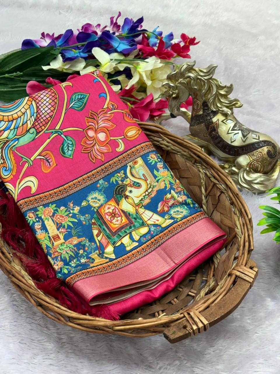 Printed Silk Saree