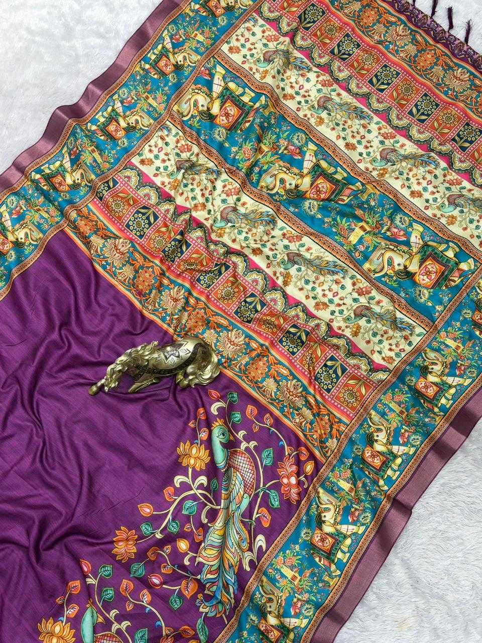 Printed Silk Saree
