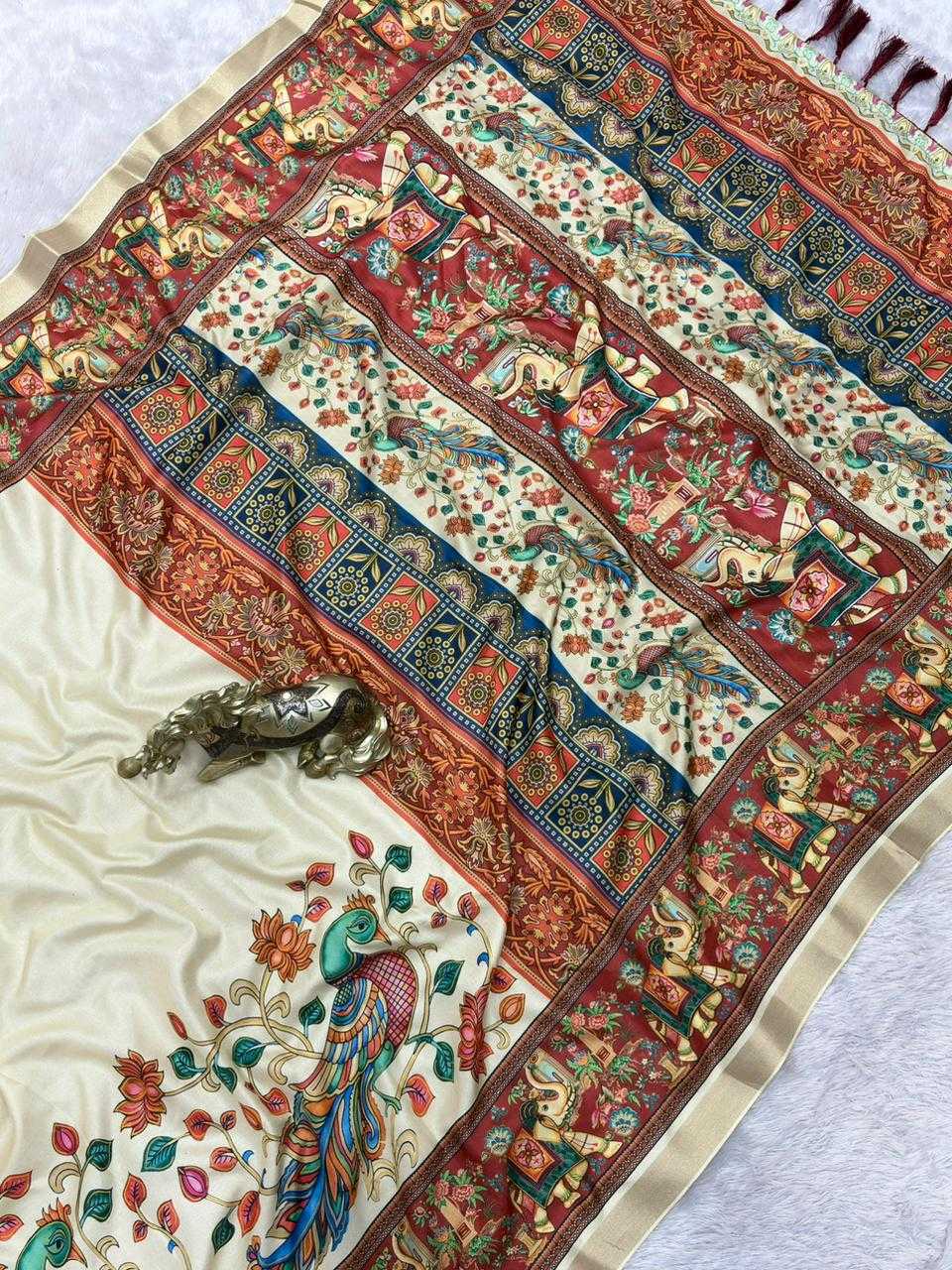 Printed Silk Saree