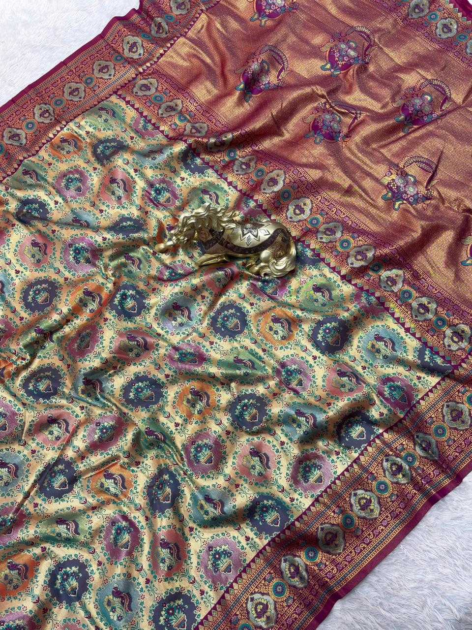 Maahi Dharmavaram Silk Designer Saree