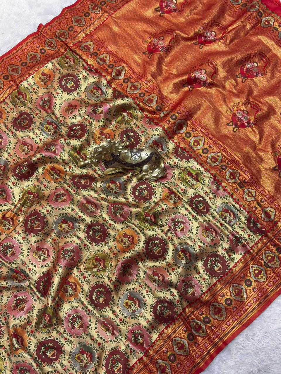 Maahi Dharmavaram Silk Designer Saree
