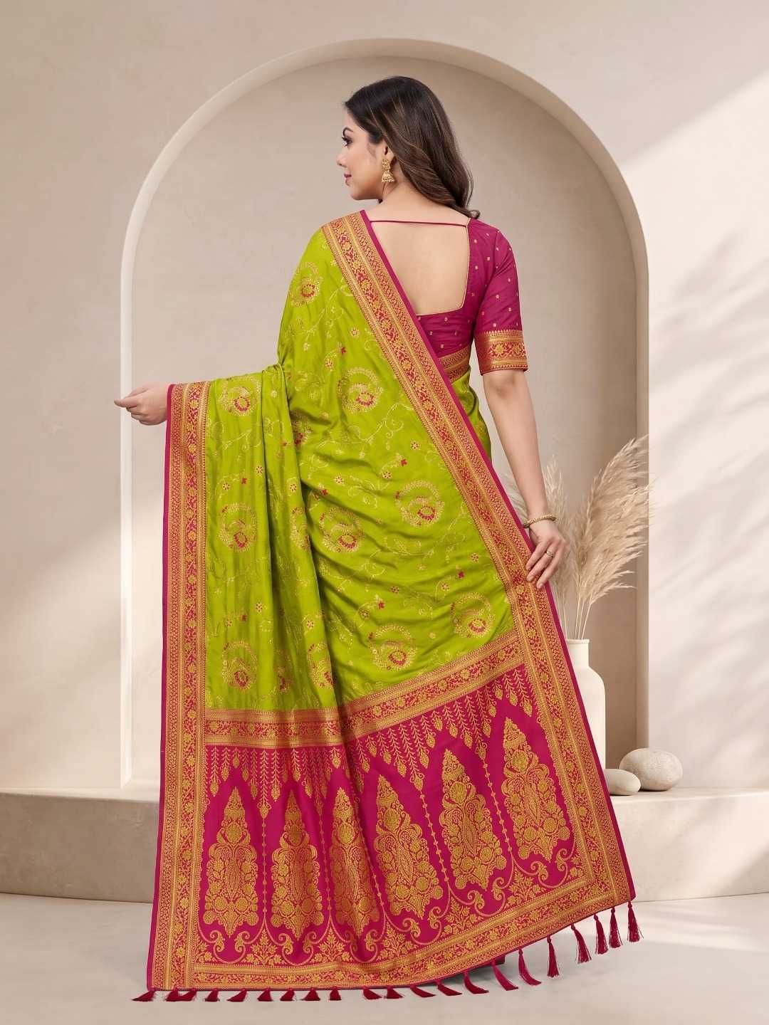 Mansi Banarasi Soft Silk Saree