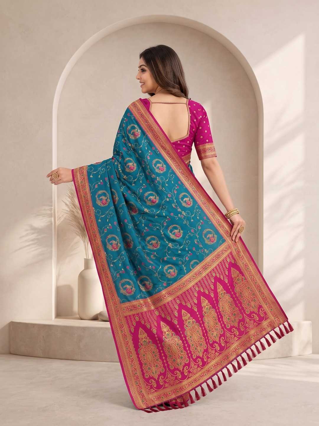 Mansi Banarasi Soft Silk Saree