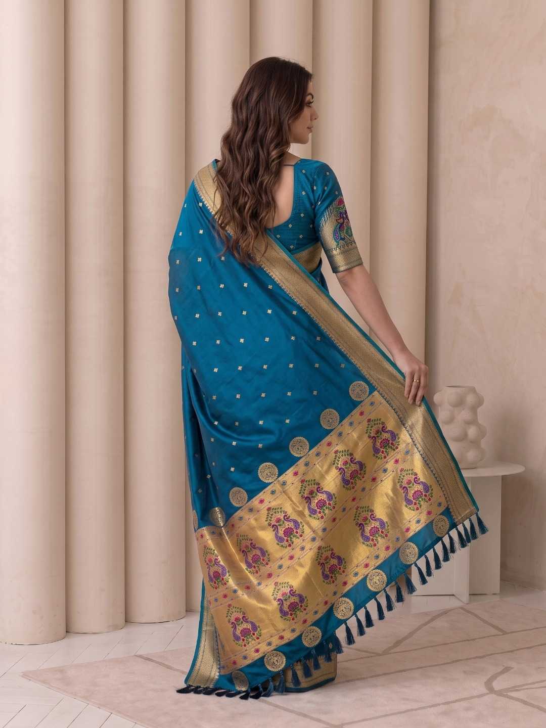 Mayuri Paithani Silk Designer Saree