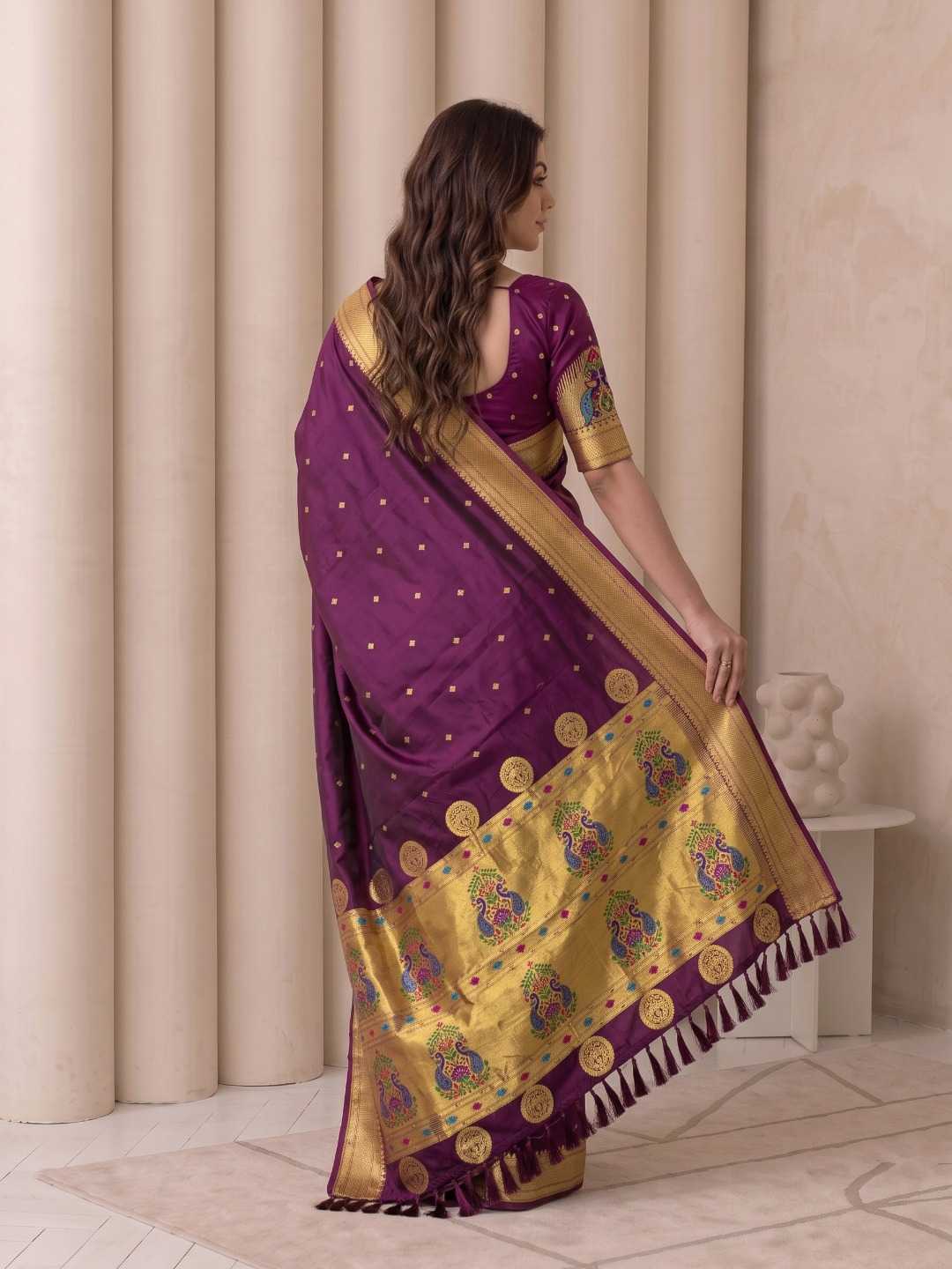Mayuri Paithani Silk Designer Saree