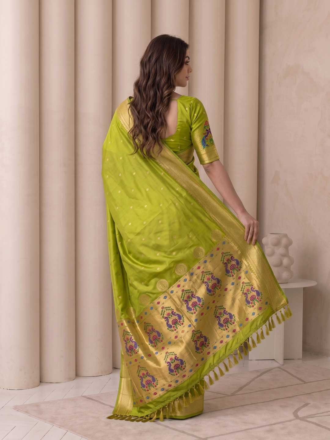 Mayuri Paithani Silk Designer Saree