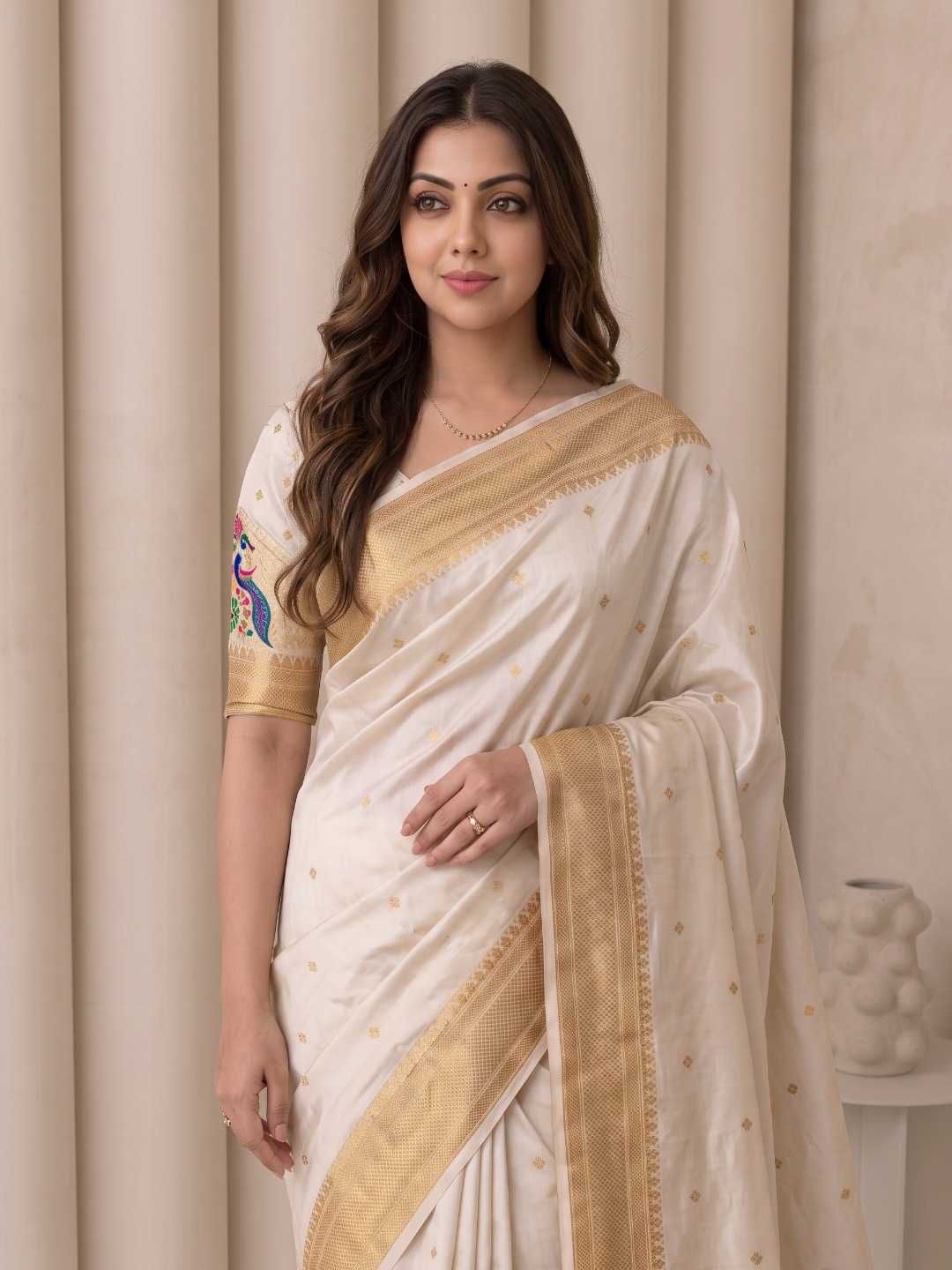 Mayuri Paithani Silk Designer Saree