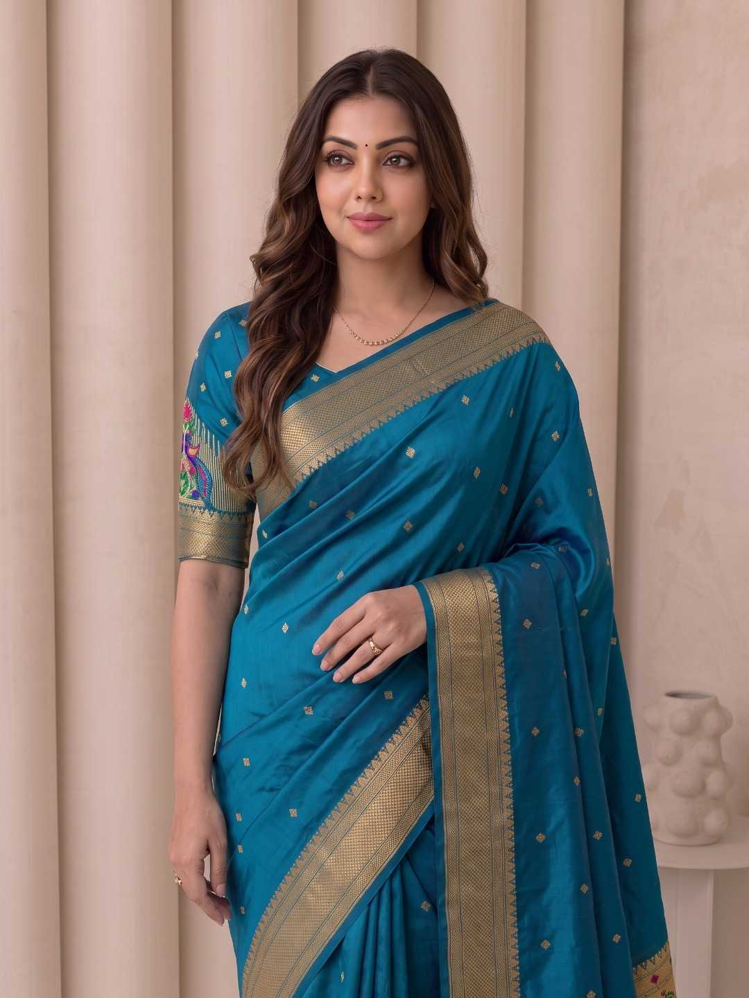 Mayuri Paithani Silk Designer Saree