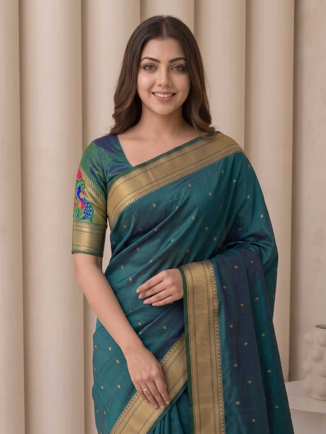 Mayuri Paithani Silk Designer Saree