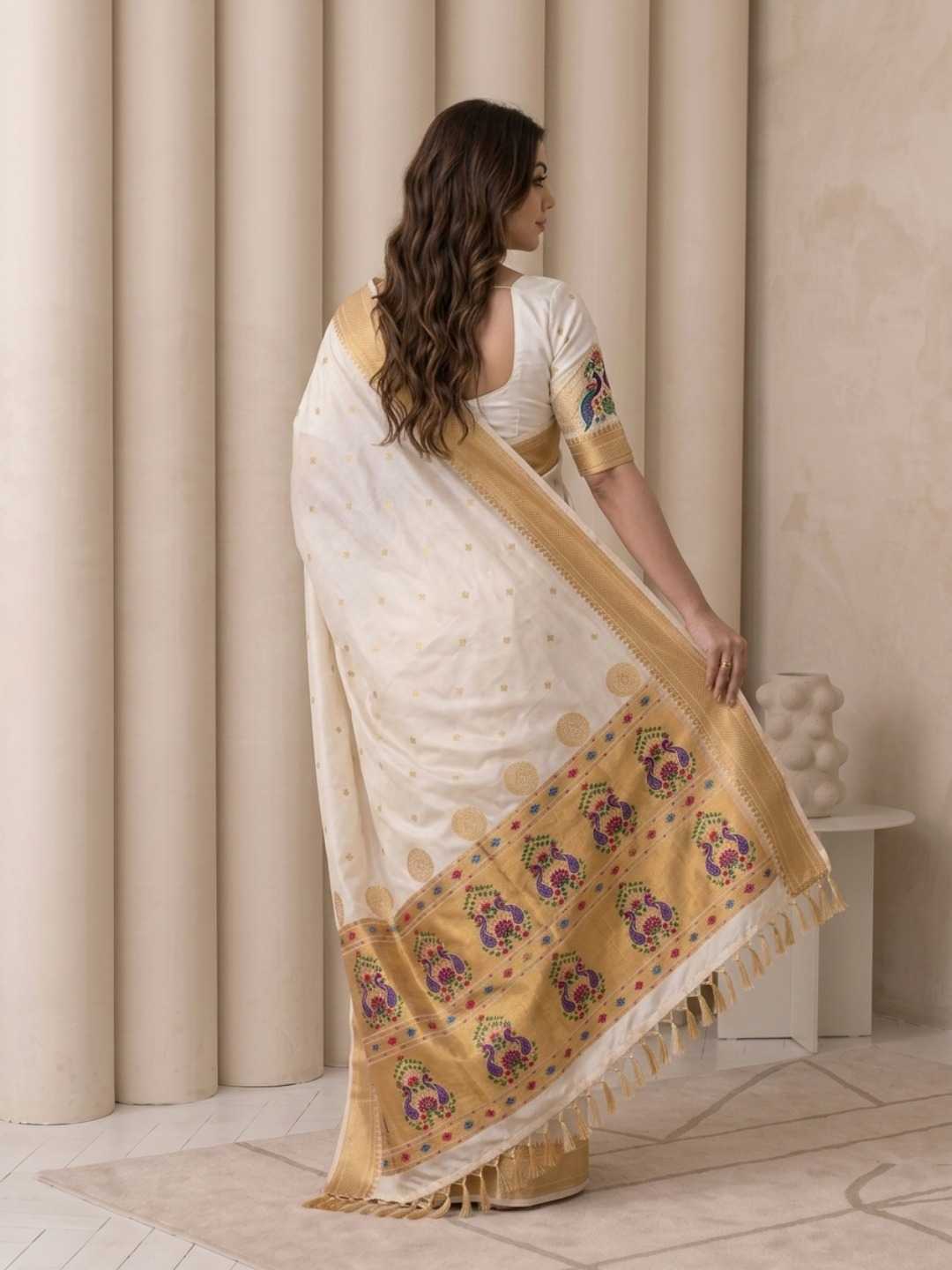 Mayuri Paithani Silk Designer Saree