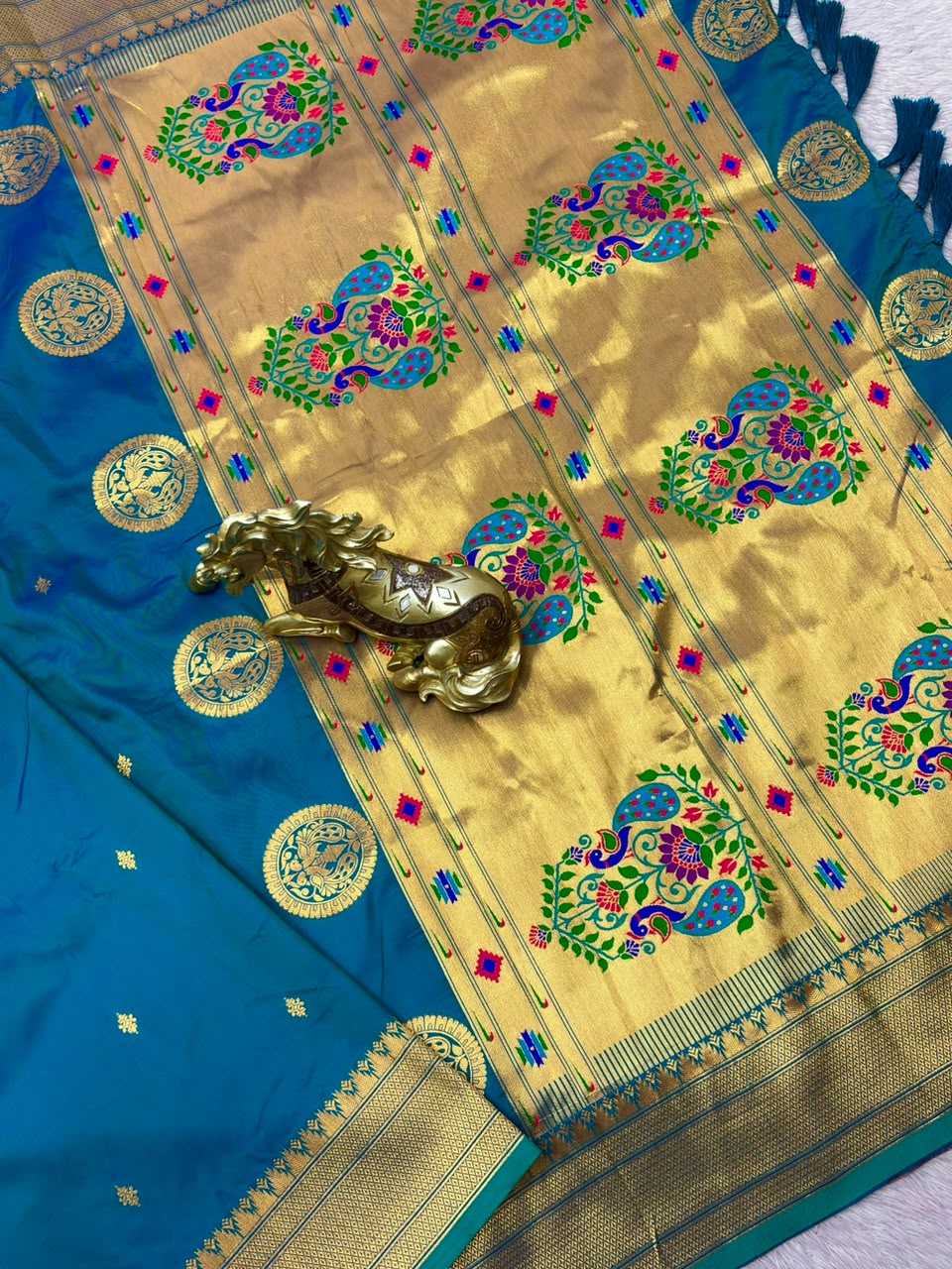 Mayuri Paithani Silk Saree