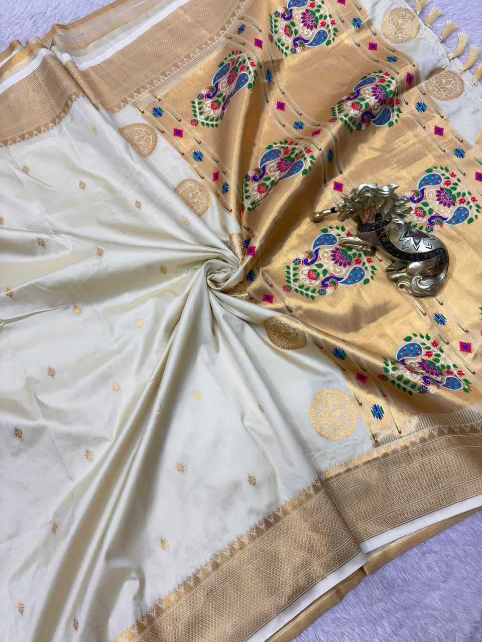 Mayuri Paithani Silk Saree