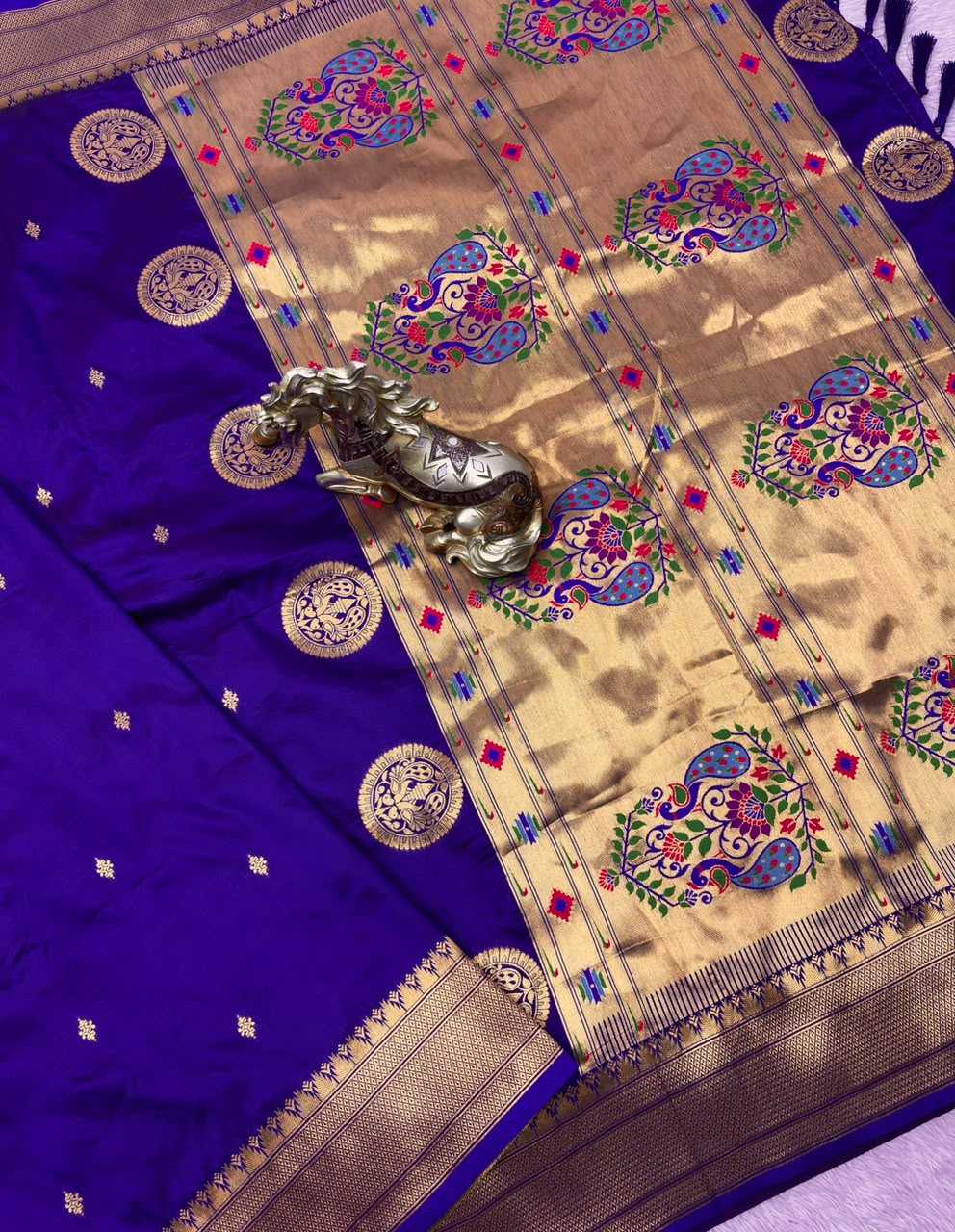 Mayuri Paithani Silk Saree