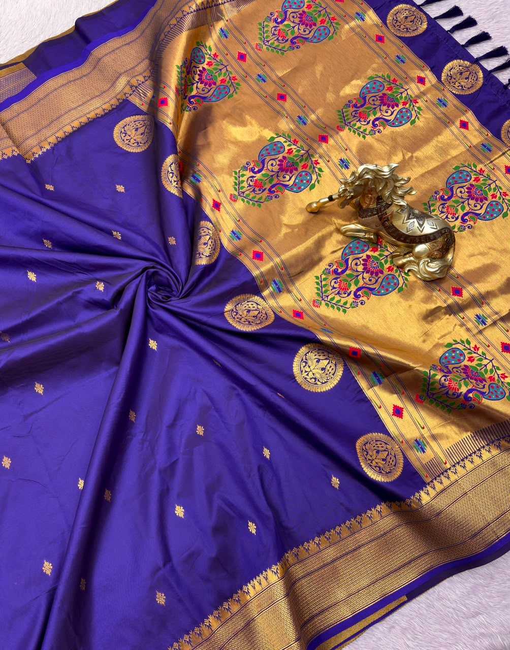 Mayuri Paithani Silk Saree