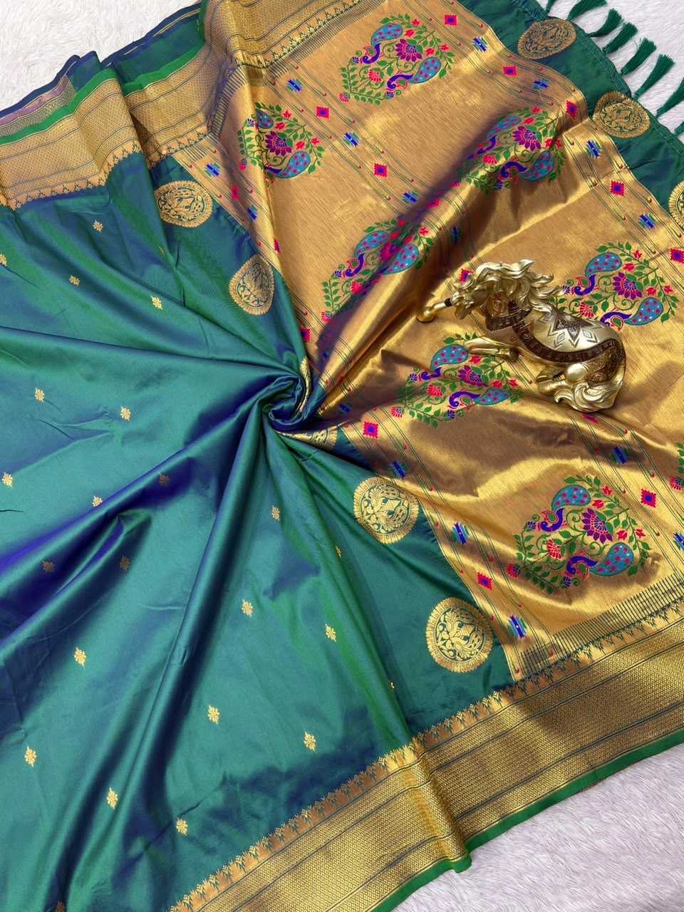 Mayuri Paithani Silk Saree